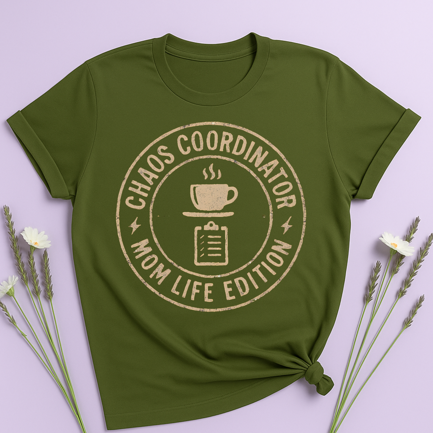 Chaos coordinator: Mom life edition T-shirt