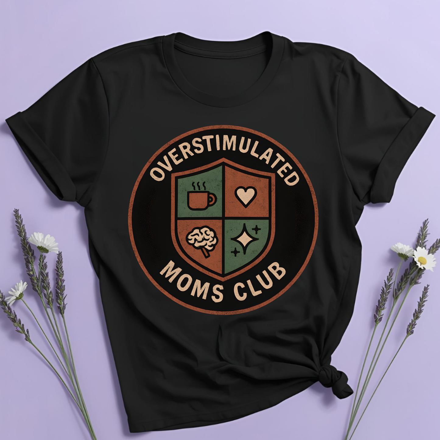 Overstimulated Moms Club T-shirt