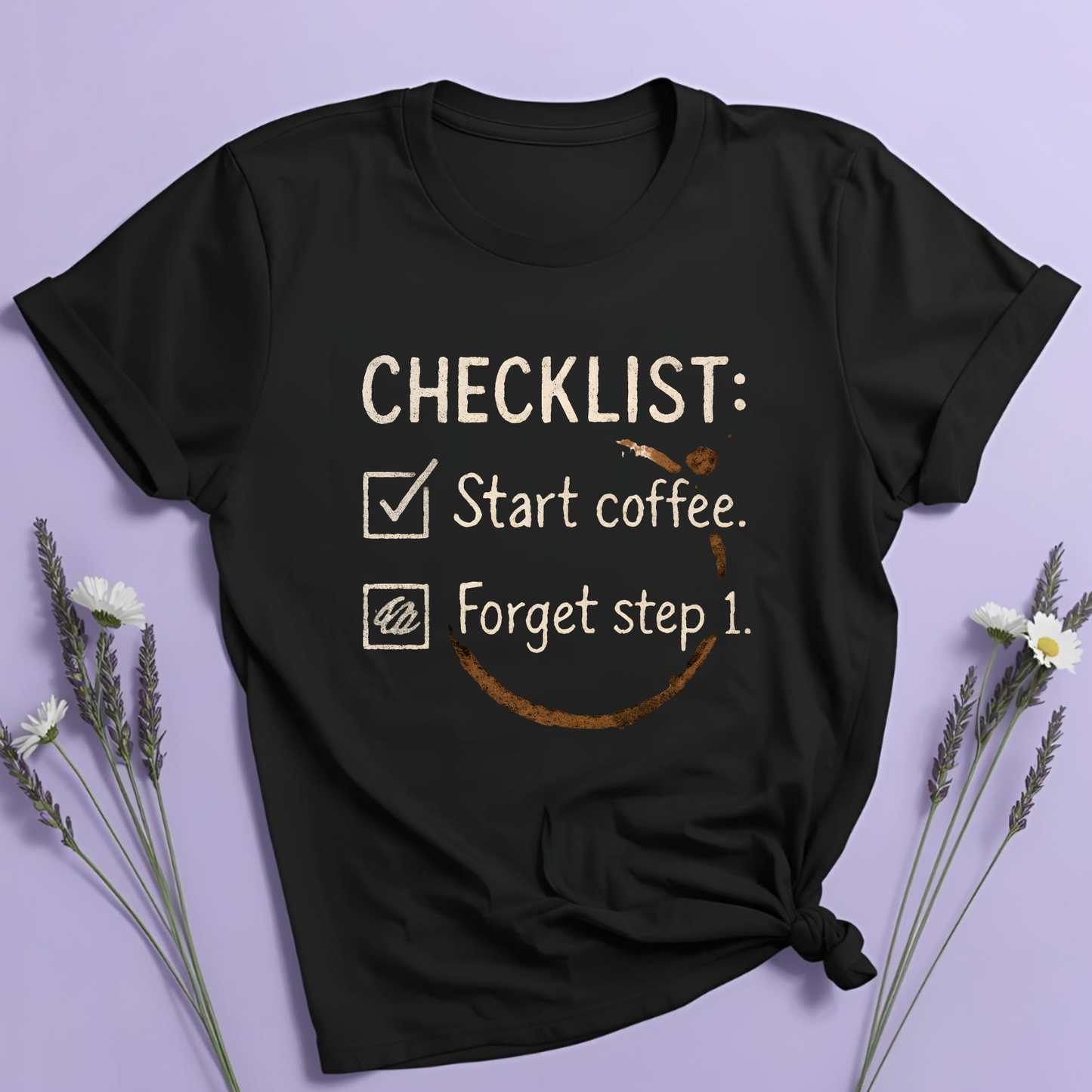 ADHD Checklist T-shirt