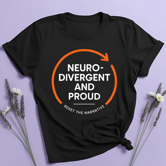 Neurodivergent and Proud T-shirt