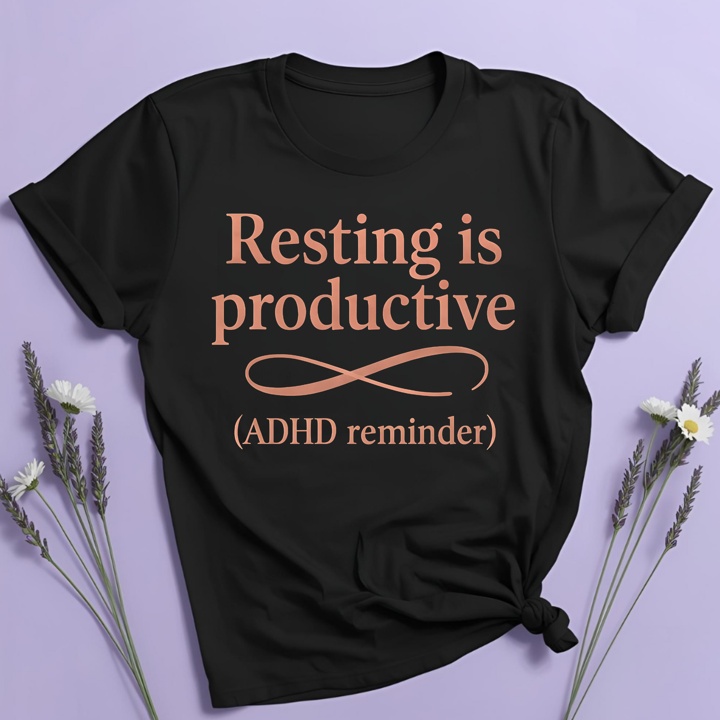 Resting is productive T-shirt
