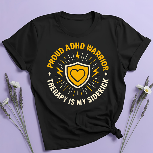 Proud ADHD Warrior T-shirt