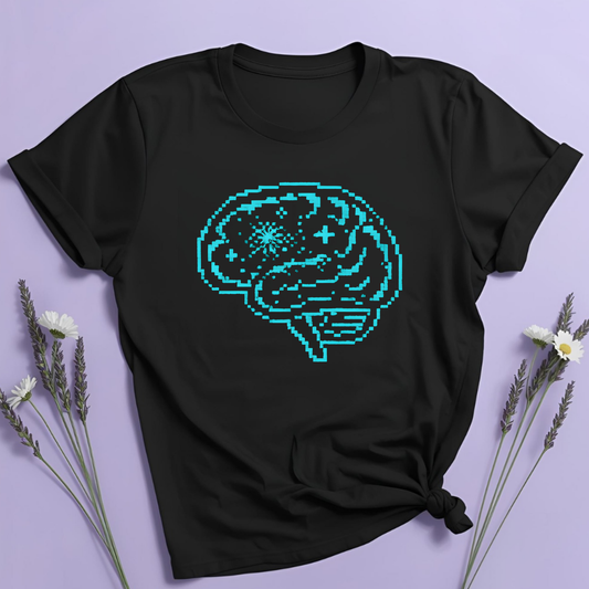 Pixel Brain spark T-shirt