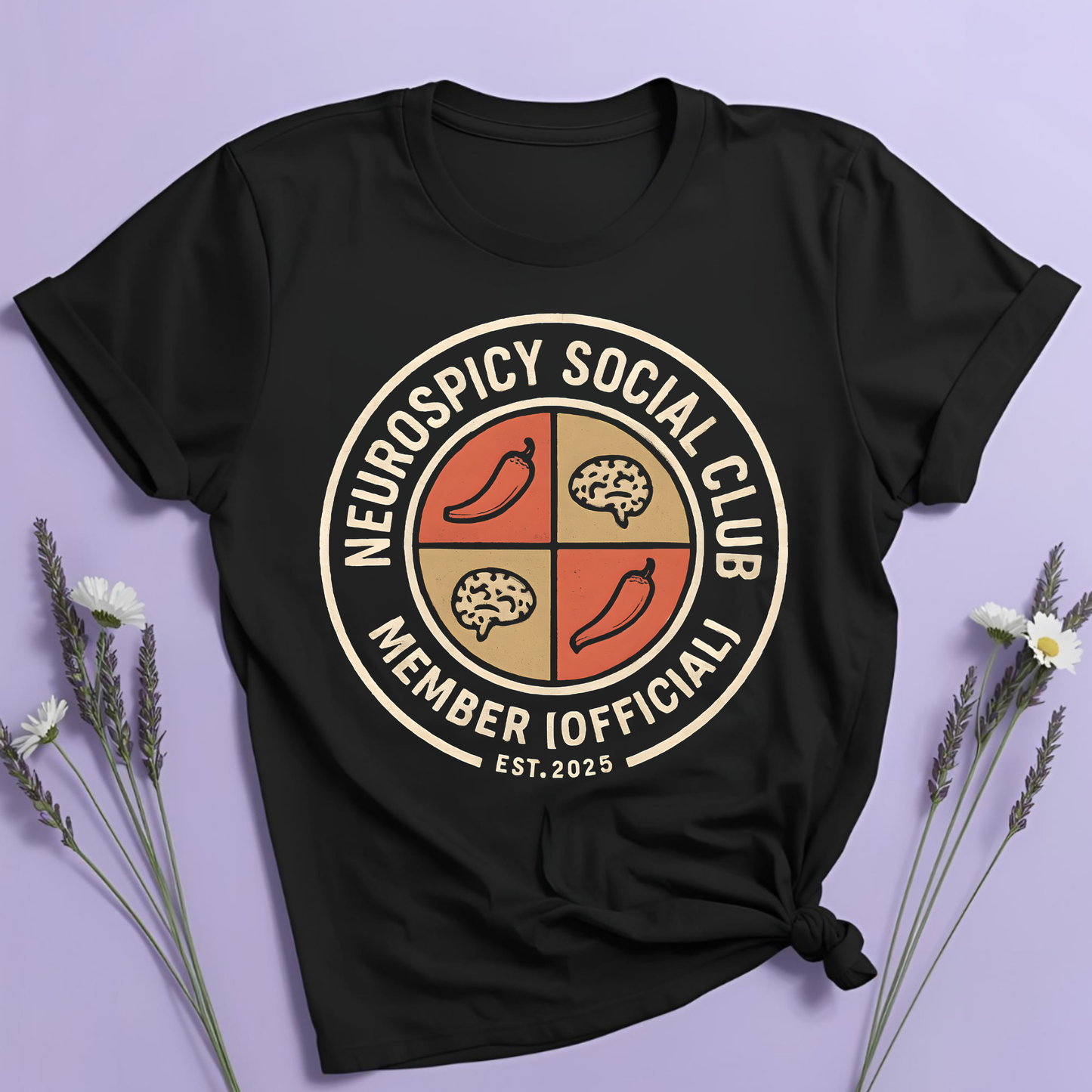 Neurospicy Social Club T-shirt