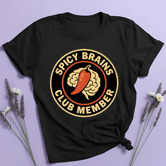 Spicy Brains Club Member T-shirt