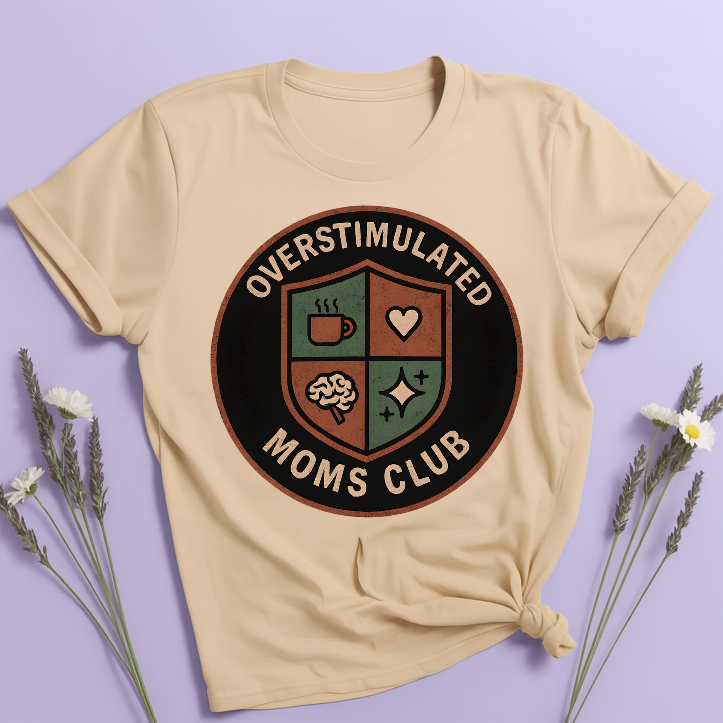 Overstimulated Moms Club T-shirt