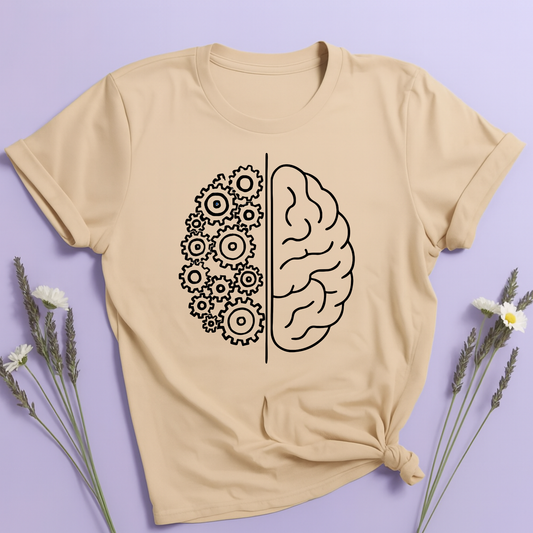 ADHD Brain Cogwheel T-shirt