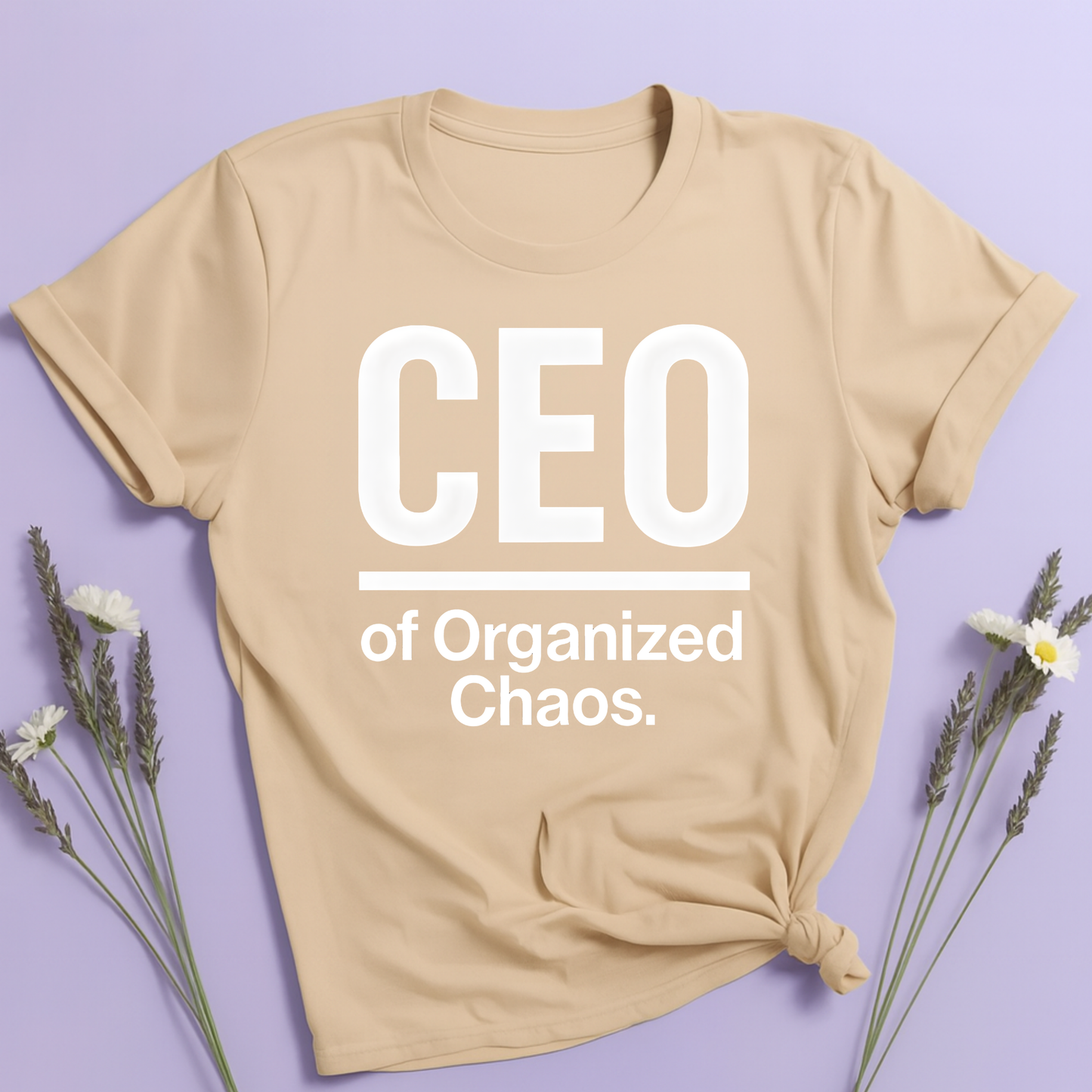 CEO of organized chaos T-shirt