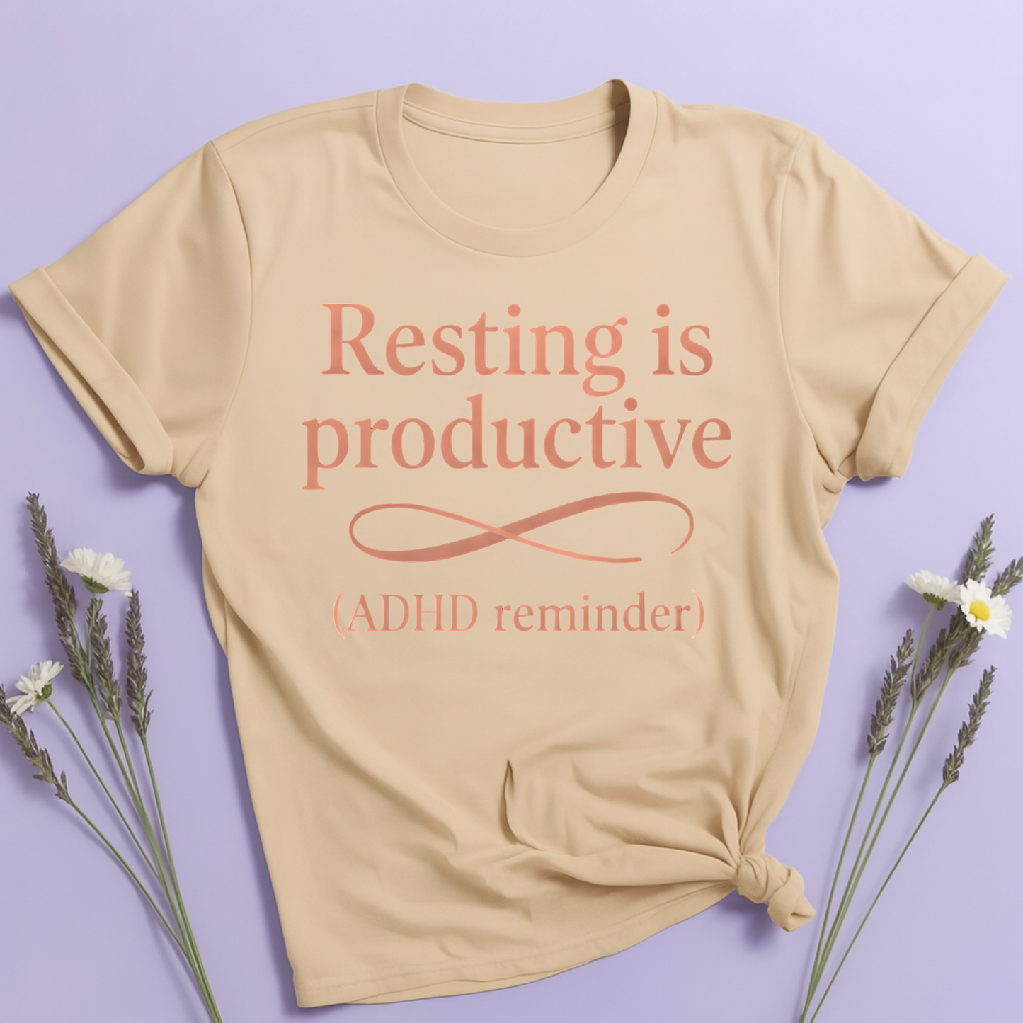 Resting is productive T-shirt