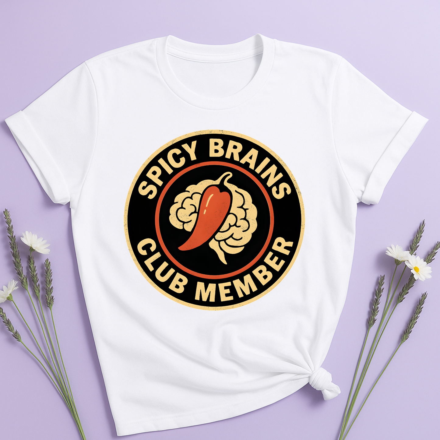 Spicy Brains Club Member T-shirt