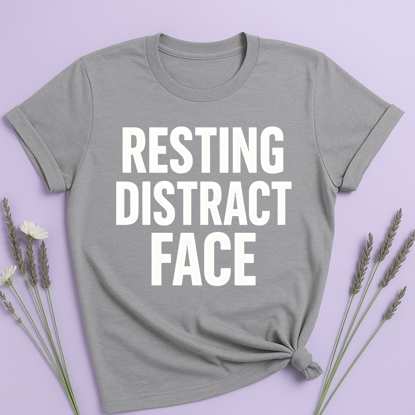 Resting Distract Face T-shirt