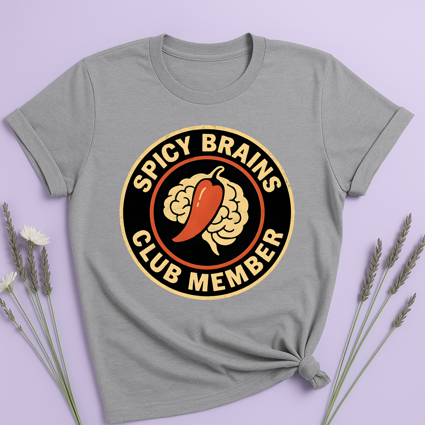 Spicy Brains Club Member T-shirt