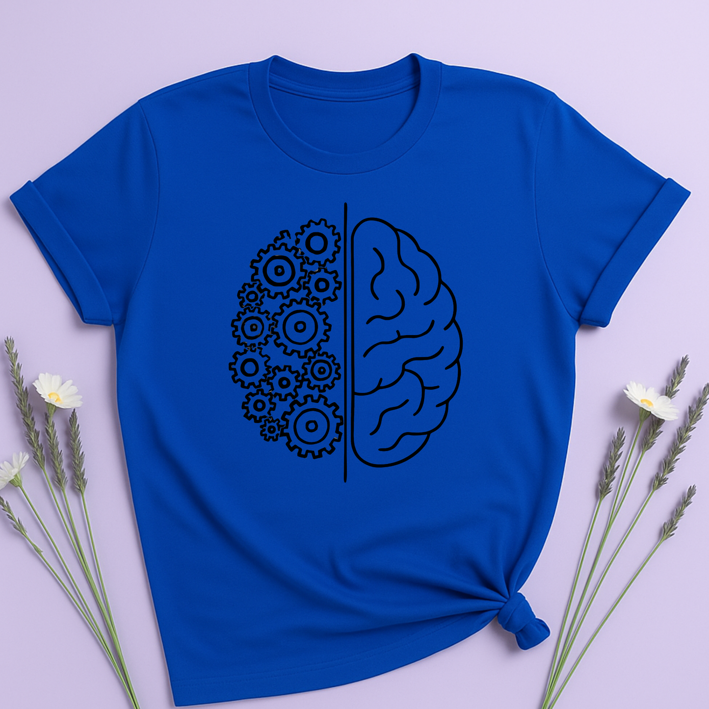 ADHD Brain Cogwheel T-shirt