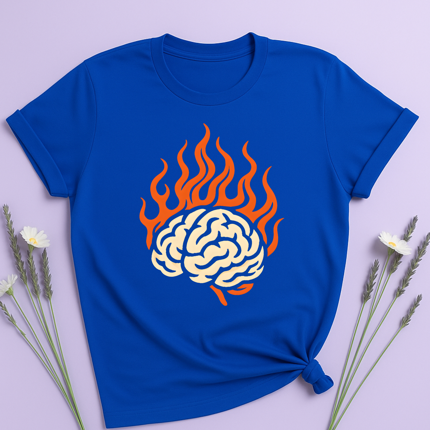 Fiery Brainburst T-shirt