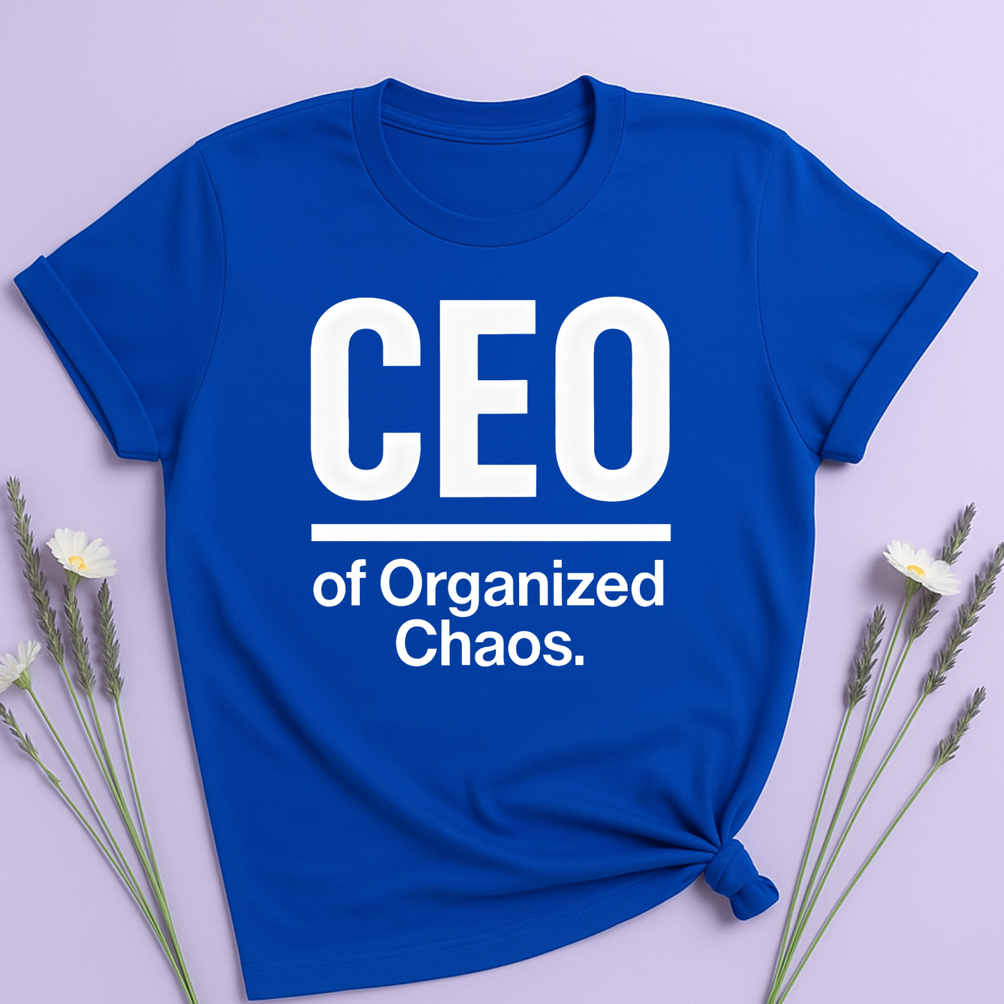 CEO of organized chaos T-shirt