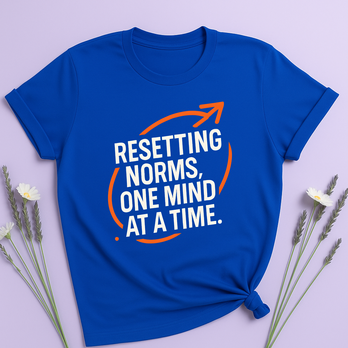 Resetting Norms, one mind at a time T-shirt