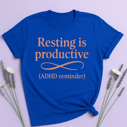 Resting is productive T-shirt