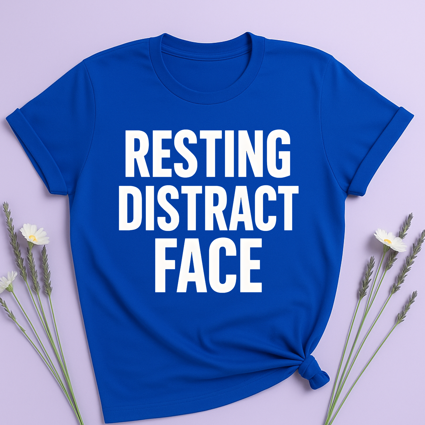Resting Distract Face T-shirt