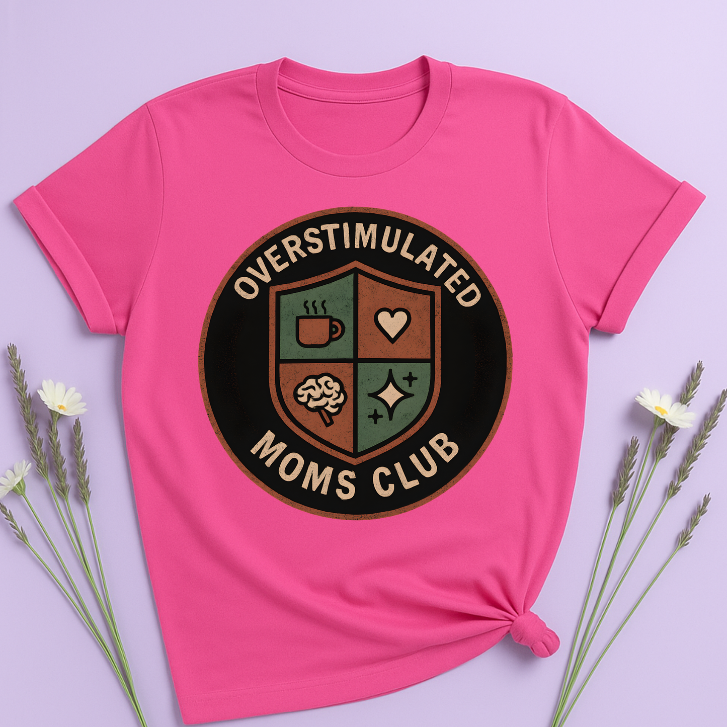 Overstimulated Moms Club T-shirt