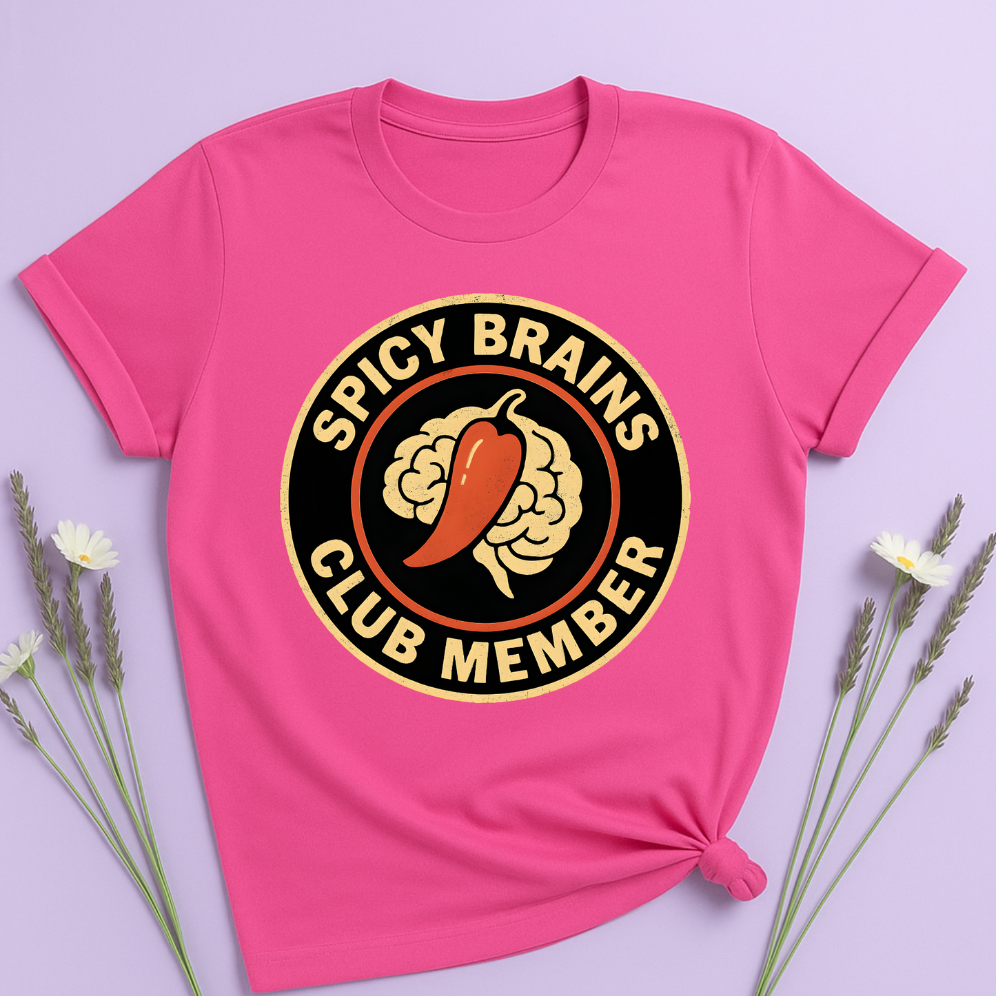 Spicy Brains Club Member T-shirt