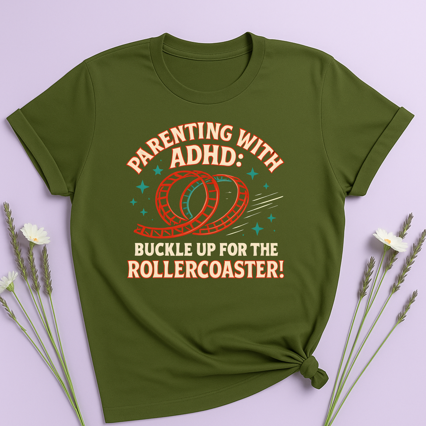 Parenting with ADHD T-shirt