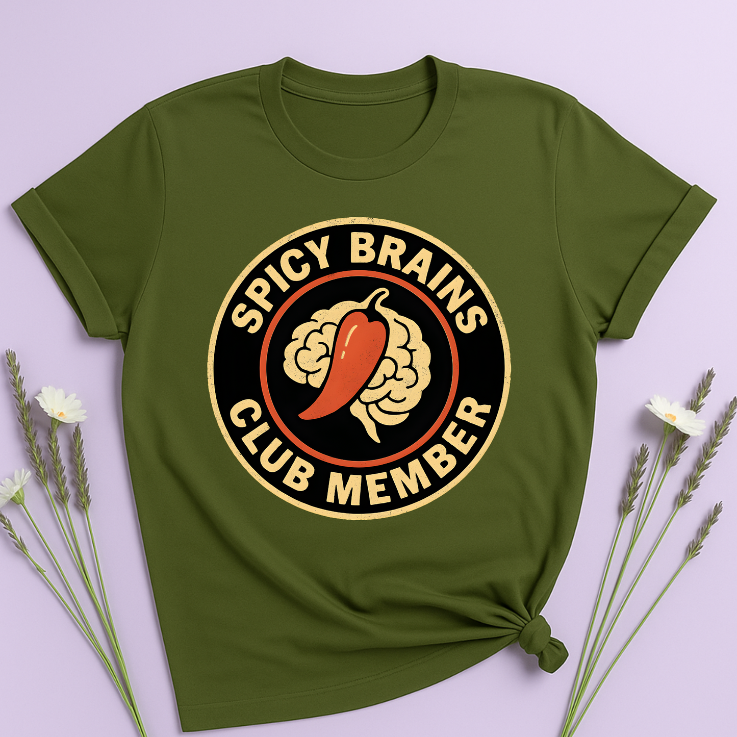 Spicy Brains Club Member T-shirt