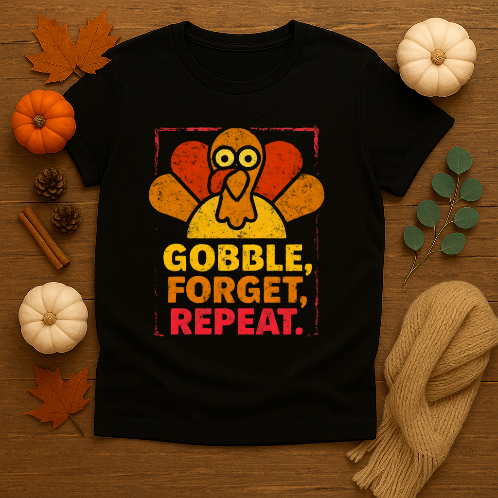 Gobble Forget Repeat T-shirt