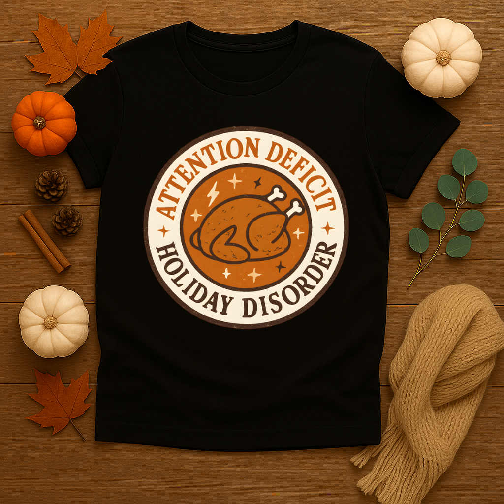 Attention Deficit Holiday Disorder T-shirt