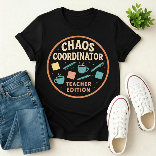 Chaos Coordinator Teacher Edition T-shirt