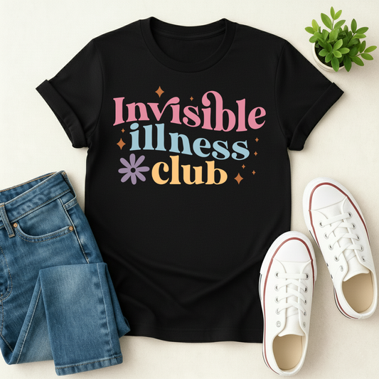 Invisible Illness Club T-shirt