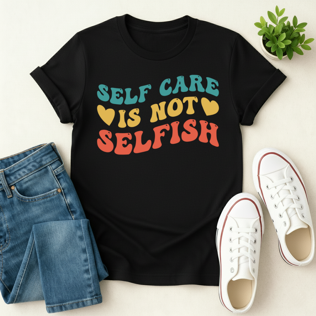 Self Care is not Selfish T-shirt