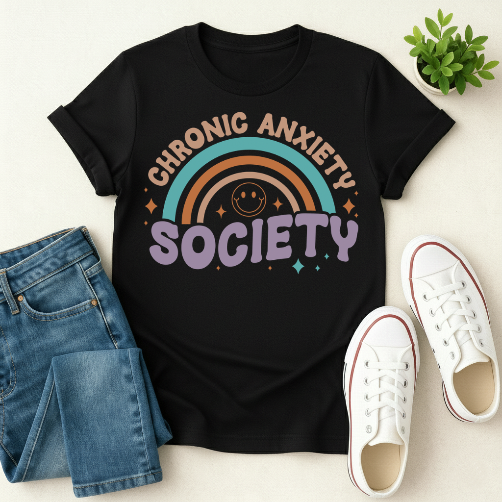 Chronic Anxiety Society T-shirt