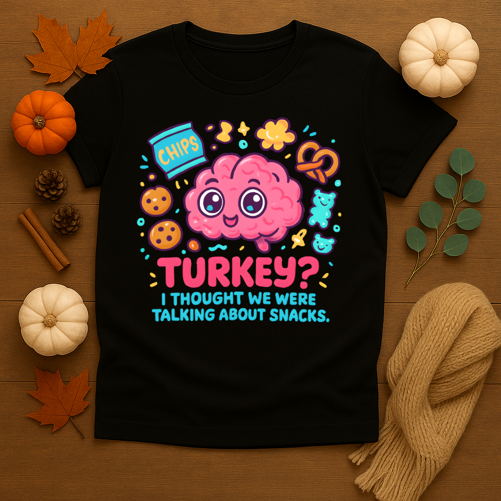 I Thought We Were Talking About Snacks T-shirt
