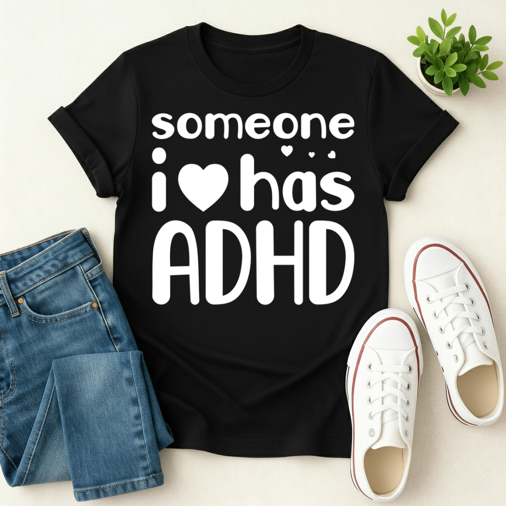 Someone I Love has ADHD T-shirt
