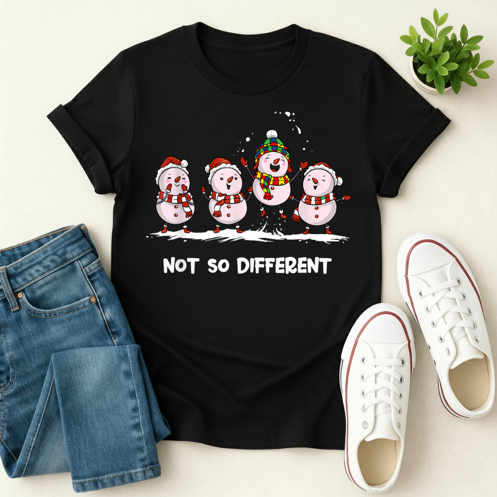 Not So Different Christmas T-shirt