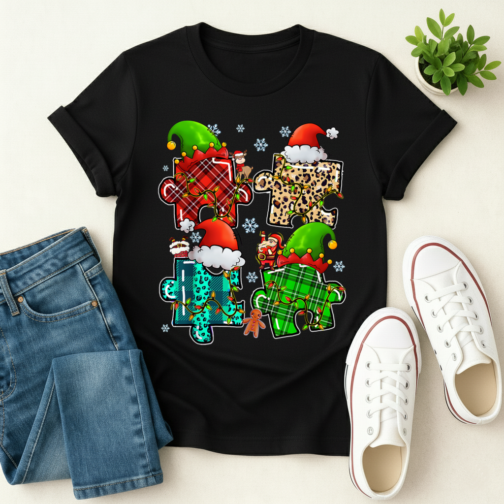 Christmas Puzzle T-shirt
