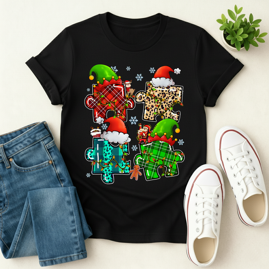 Christmas Puzzle T-shirt