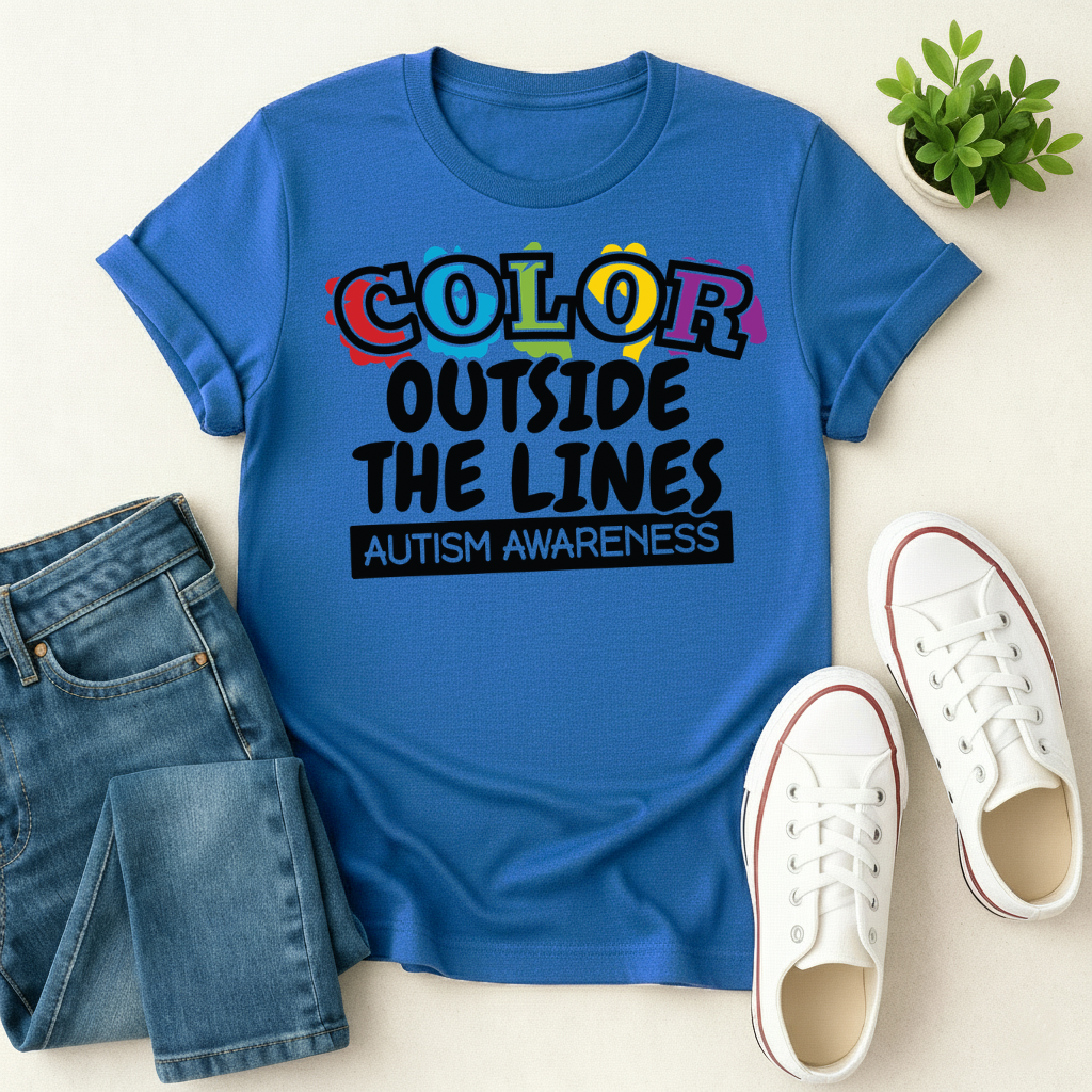 Color Outside The Lines T-shirt