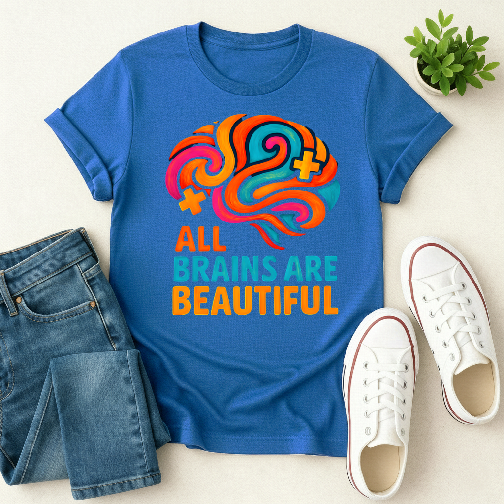 All Brains Are Beautiful T-shirt