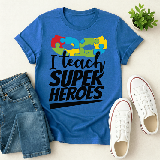 I Teach Superheroes T-shirt
