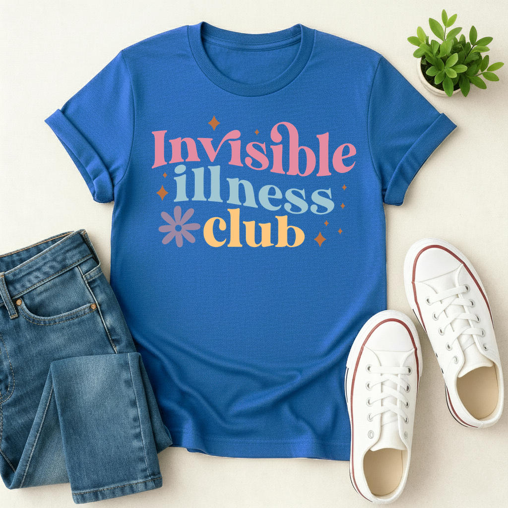 Invisible Illness Club T-shirt