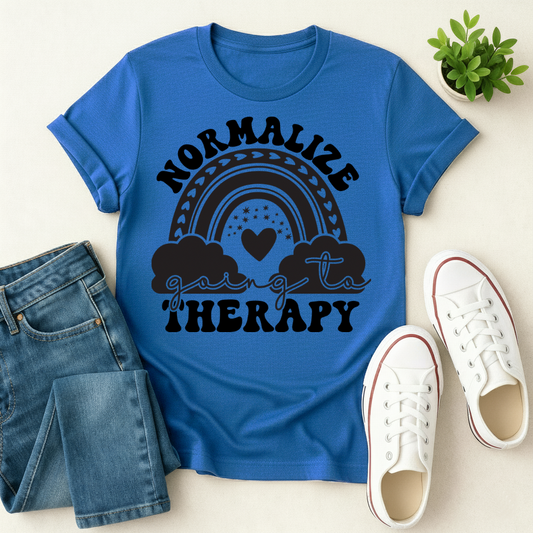 Normalize Going To Therapy T-shirt