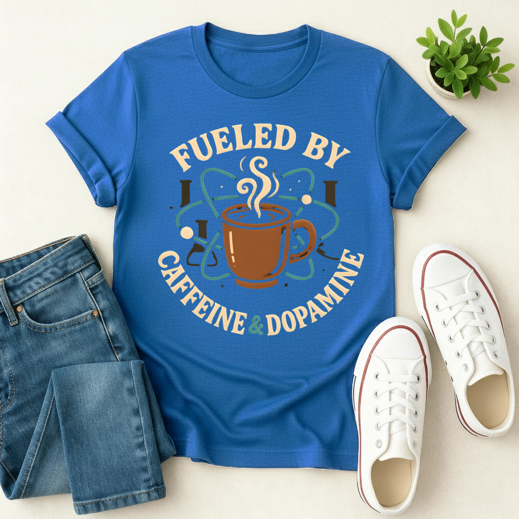 Fueled By Caffeine & Dopamine T-shirt