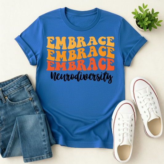 Embrace Neurodiversity T-shirt