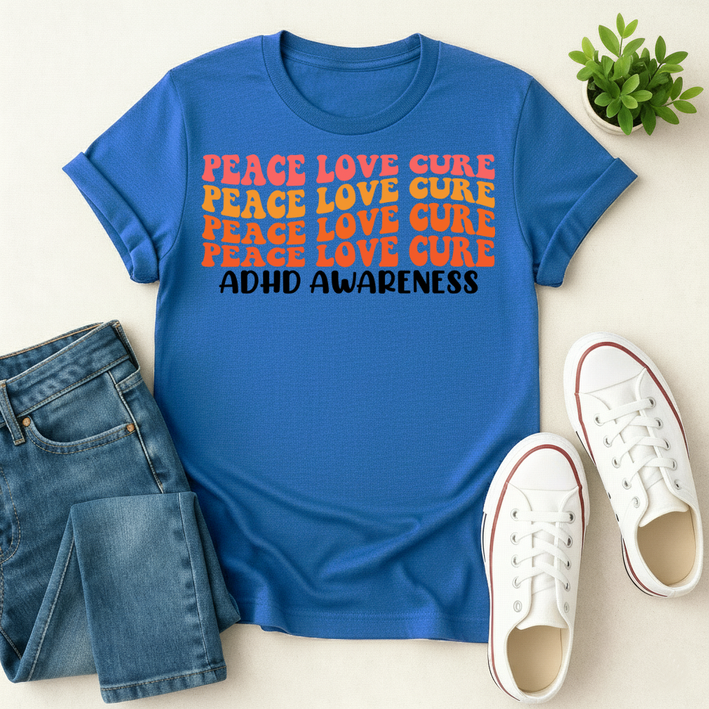 Peace Love Cure T-shirt