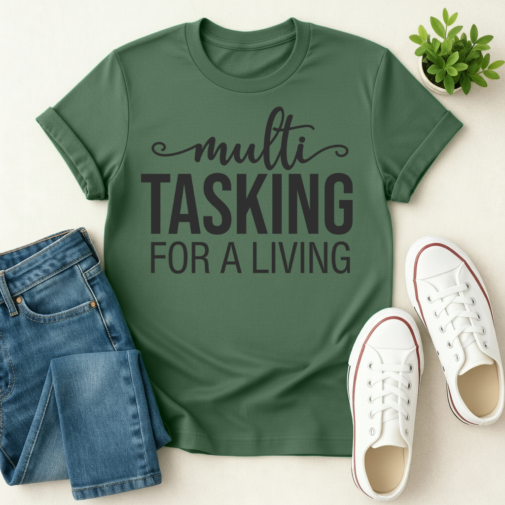 Multitasking For A Living T-shirt