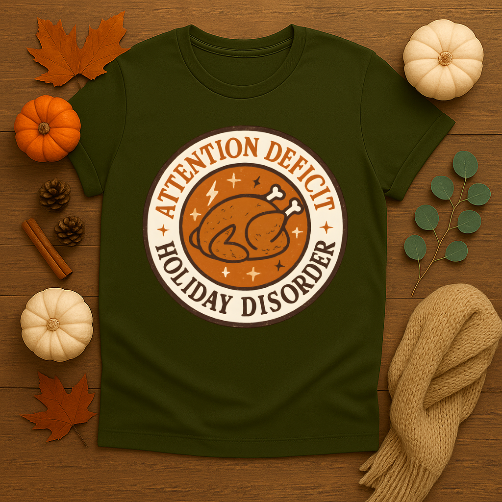 Attention Deficit Holiday Disorder T-shirt