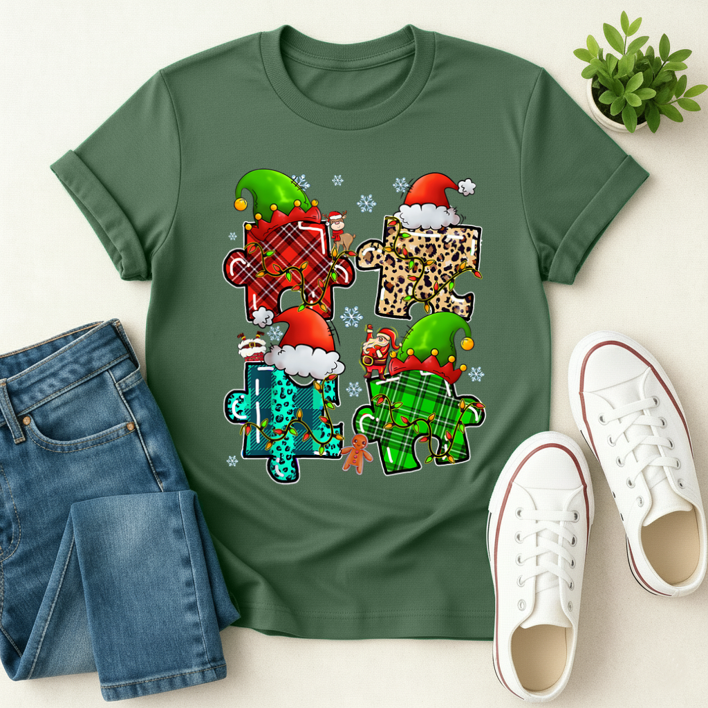 Christmas Puzzle T-shirt
