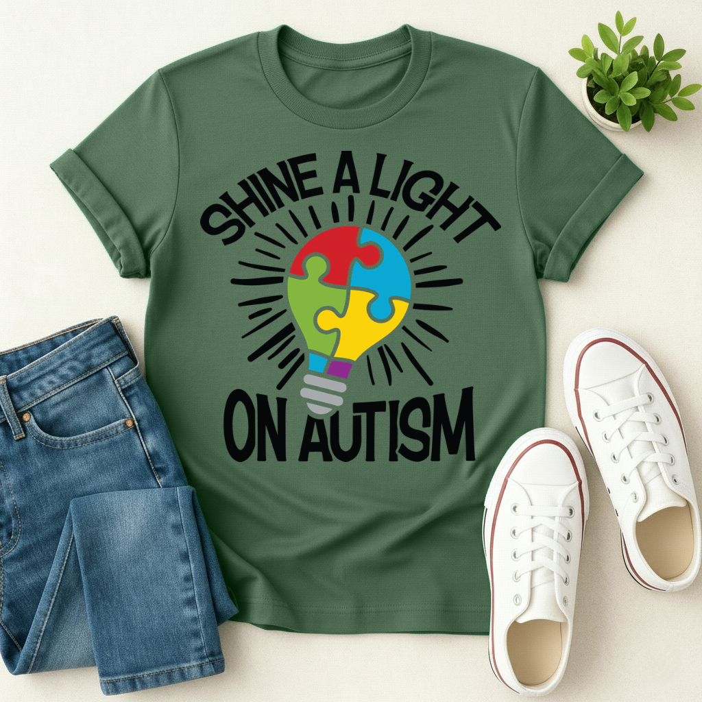Shine A Light On Autism T-shirt