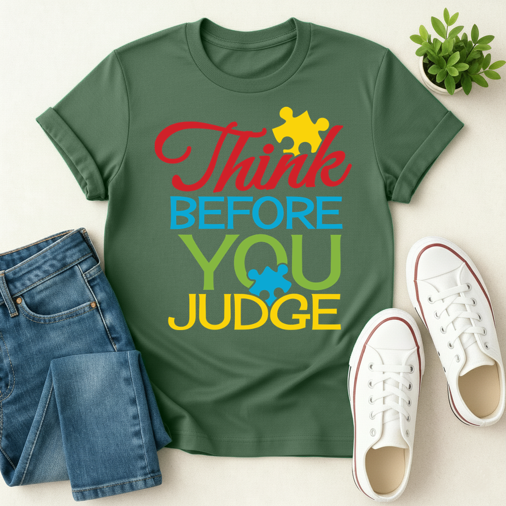 Think Before You Judge T-shirt